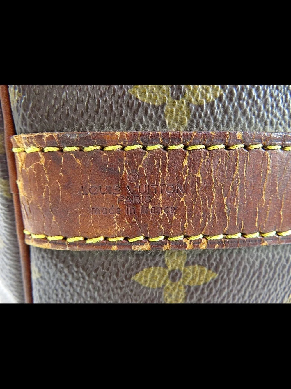 Louis Vuitton Brown Monogram Keepall Duffel Bag